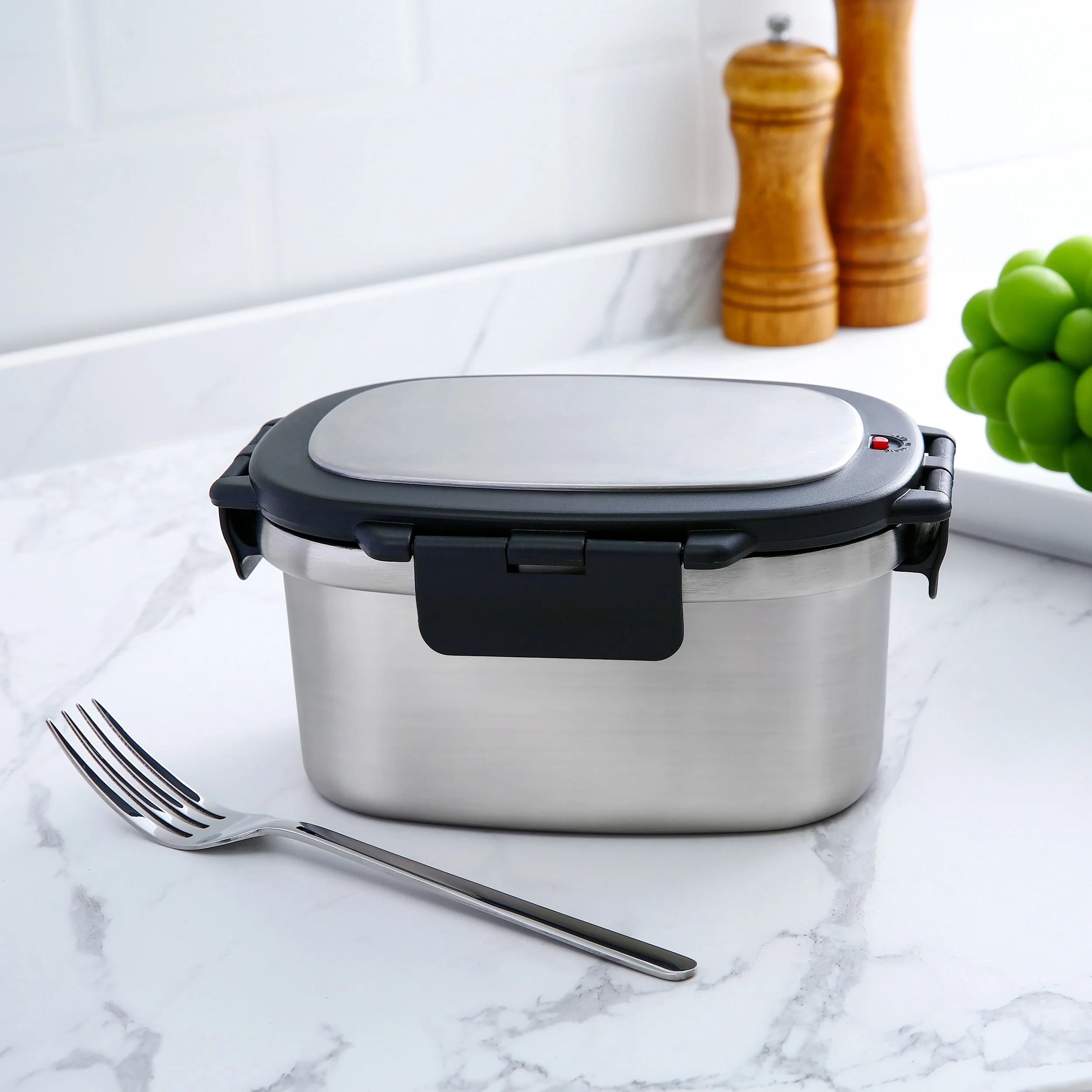 33 Oz Insulated Stainless Steel Food Storage Container Lunch Box with Lid