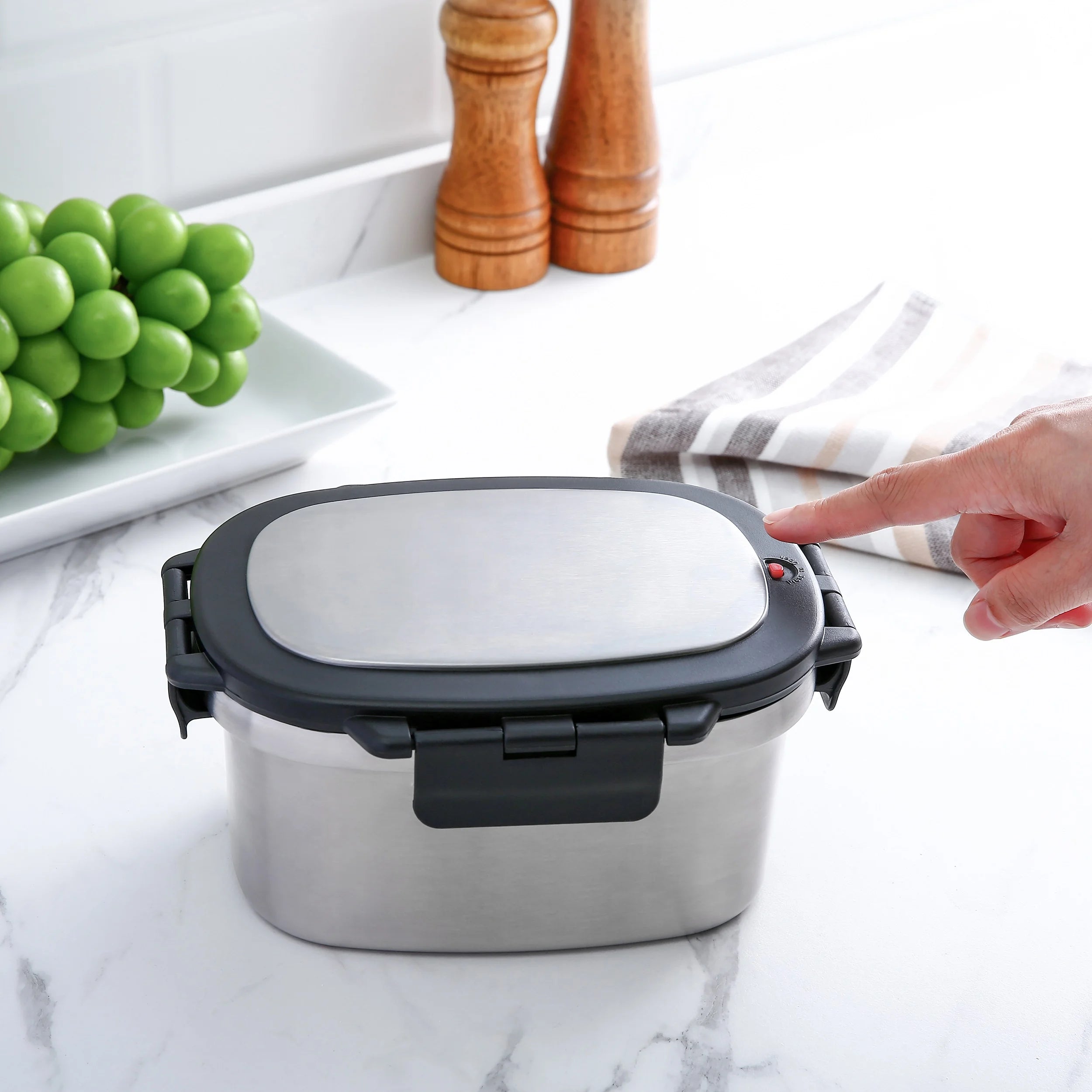 33 Oz Insulated Stainless Steel Food Storage Container Lunch Box with Lid