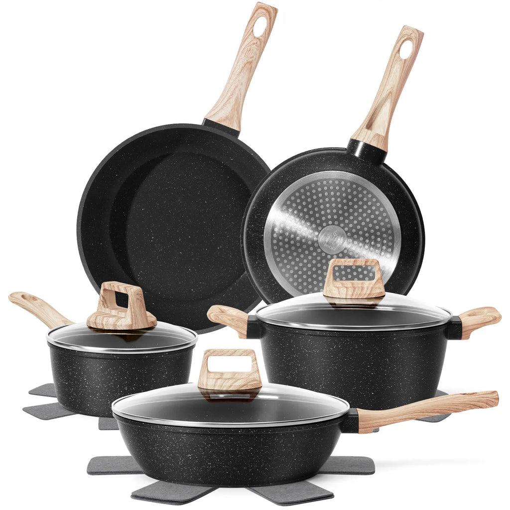 Granite Induction Cookware Set